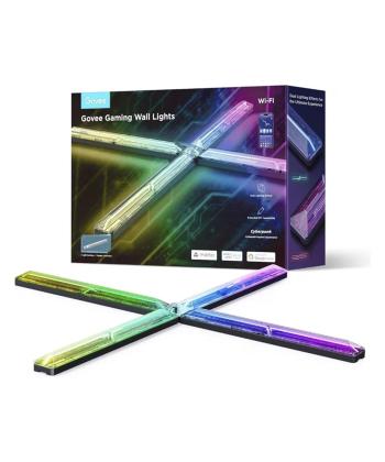 پنل روشنايي هوشمند گيمينگ ديواري 4 عددي گووي مدل Gaming Wall Light H6063