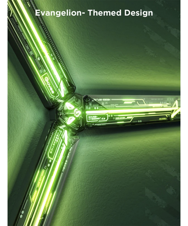 پنل روشنايي هوشمند گيمينگ ديواري 4 عددي گووي مدل Gaming Wall Light H6063