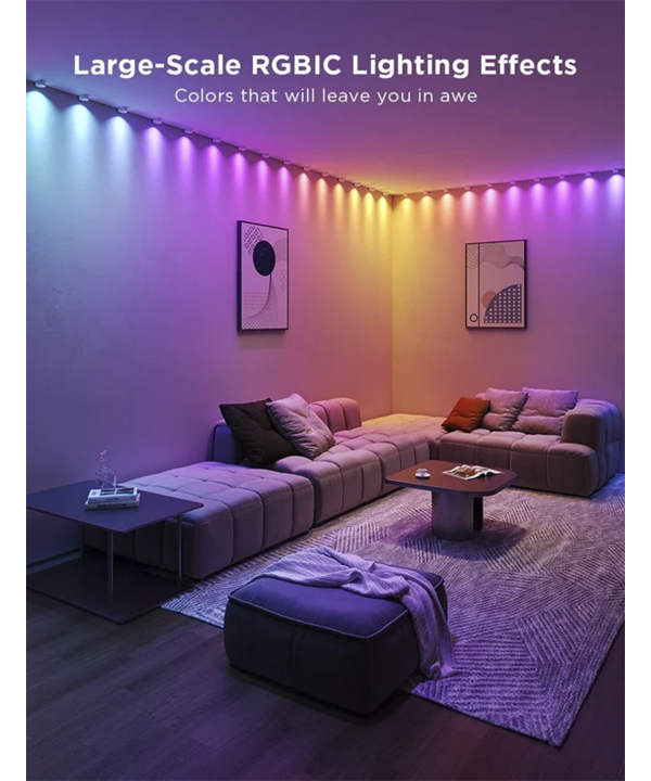 ريسه هوشمند گووي 5 متري مدل RGBIC String Downlights H608A