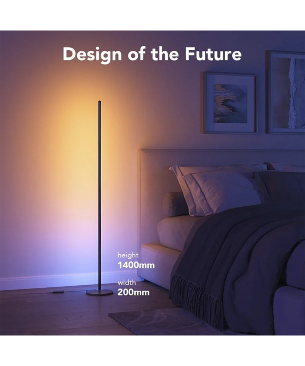 چراغ هوشمند گووي مدل RGBICW Smart Corner Floor Lamp Basic H6076