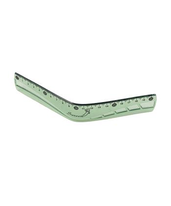 خط کش ژله ای 20 سانتی کلیپس کد 02342
