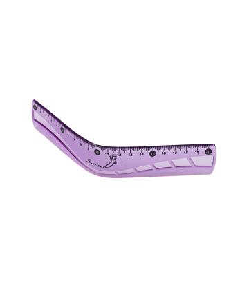 خط کش ژله ای 20 سانتی کلیپس کد 02342