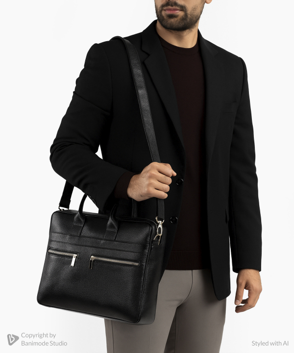 كيف اداري چرم طبيعي شيفر مدل 9645A