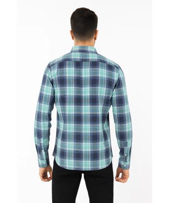 پیراهن آستین بلند مردانه برند پی لس مدل am1404398