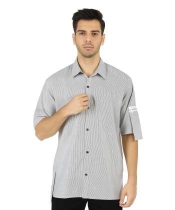 پیراهن آستین کوتاه مردانه لوسیفر کد M20674