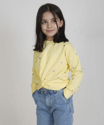 سویشرت دخترانه پیانو مدل 10038