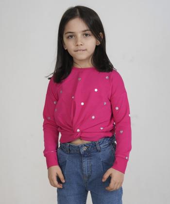 سویشرت دخترانه پیانو مدل 10038