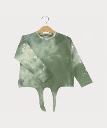 ست تیشرت و شلوار دخترانه پیانو مدل 10044