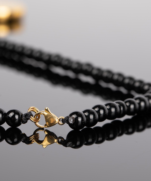 گردنبند سام نورزاده Noorzadeh Gold Art طرح ماه مهر کد 45