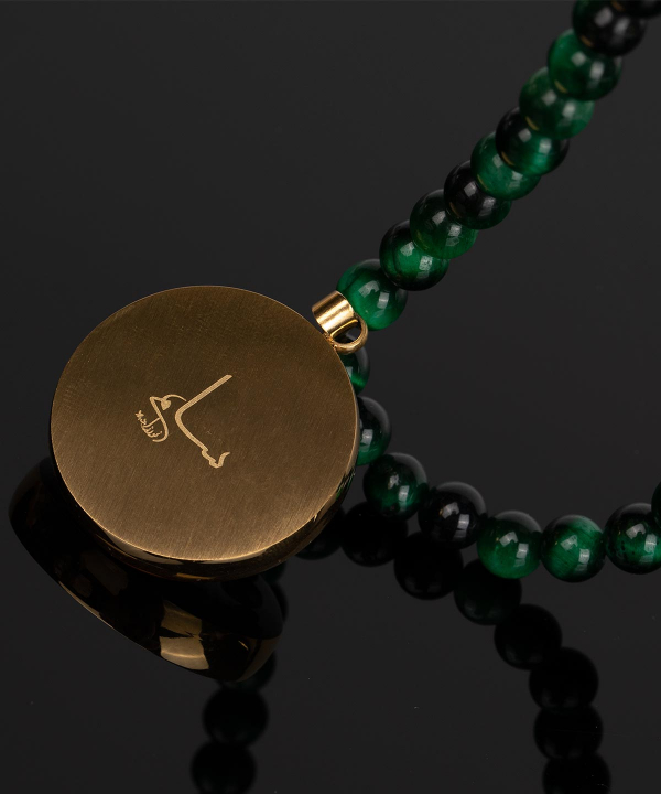گردنبند سام نورزاده Noorzadeh Gold Art طرح ماه آبان کد 76