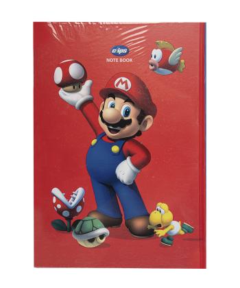 دفتر مشق 100 برگ جلد سخت کلیپس کد 00162