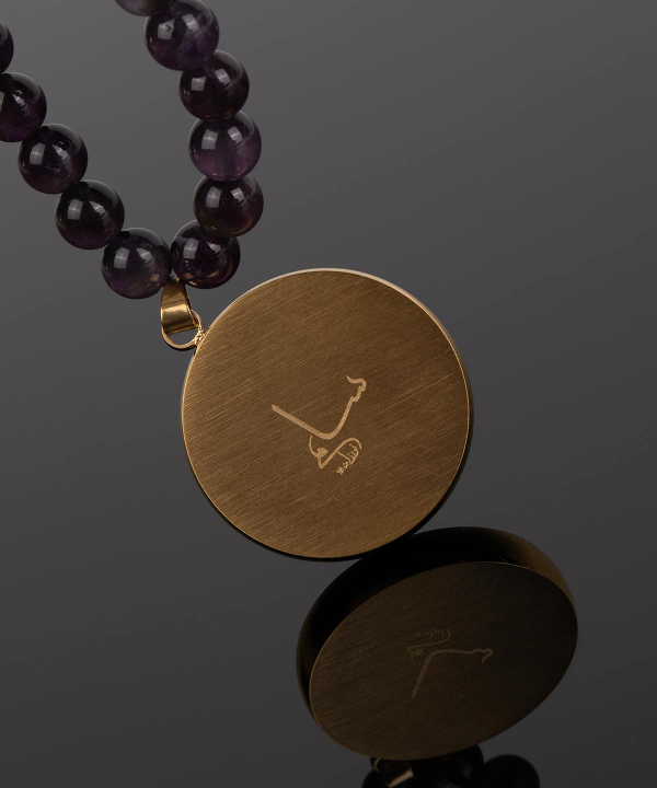 گردنبند سام نورزاده Noorzadeh Gold Art طرح ماه بهمن کد 89