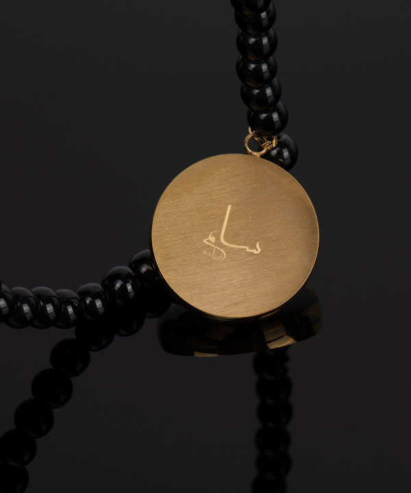 گردنبند سام نورزاده Noorzadeh Gold Art طرح ماه دی کد 93