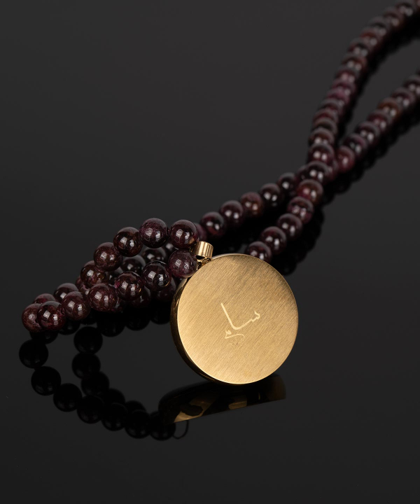 گردنبند سام نورزاده Noorzadeh Gold Art طرح ماه فروردین کد 126