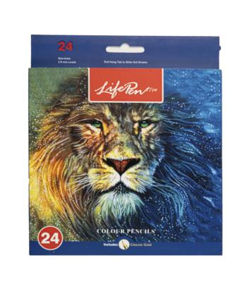 مداد رنگی کلیپس کد 00759 بسته 24 عددی