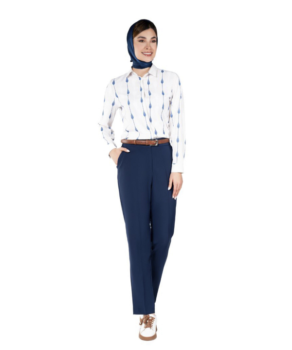 شومیز آستین بلند زنانه تولیکا مدل 33041