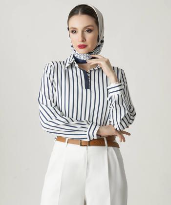 بلوز آستین بلند زنانه تولیکا مدل 32951