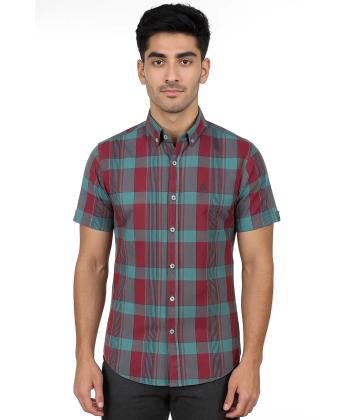 پیراهن آستین کوتاه مردانه برند پی لس کد am140497