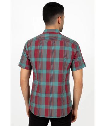 پیراهن آستین کوتاه مردانه برند پی لس کد am140497