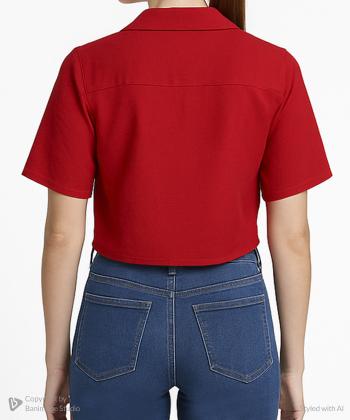 شومیز آستین کوتاه زنانه ادورا مدل 15251719