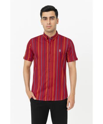 پیراهن آستین کوتاه مردانه برند پی لس کد am140412