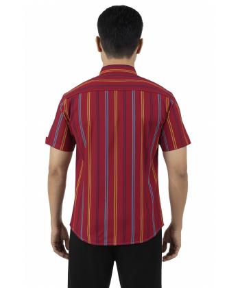 پیراهن آستین کوتاه مردانه برند پی لس کد am140412