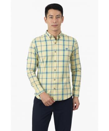 پیراهن آستین بلند مردانه برند پی لس مدل am140473