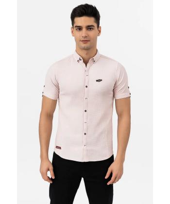 پیراهن آستین کوتاه مردانه برند پی لس کد am140411