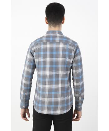 پیراهن آستین بلند مردانه برند پی لس مدل am1404404