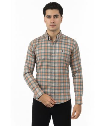 پیراهن آستین بلند مردانه برند پی لس مدل am1404420