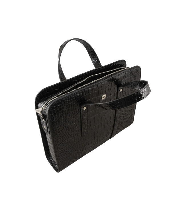 کیف اداری مردانه چرم طبیعی منطMANTEکد A122