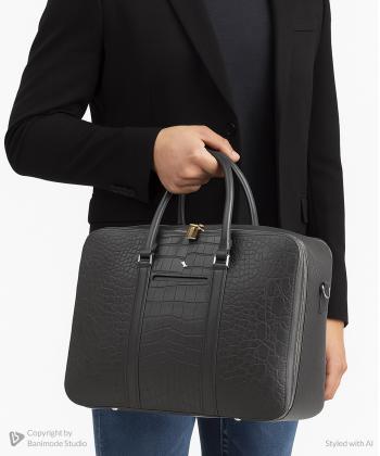 کیف اداری چرم طبیعی چرم مشهد Mashad Leather مدل A5604
