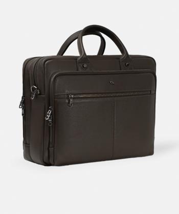 کیف اداری چرم طبیعی چرم مشهد Mashad Leather مدل A5600