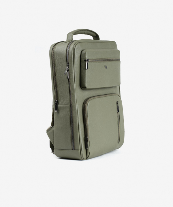 کوله پشتی چرم طبیعی چرم مشهد مدل V5005