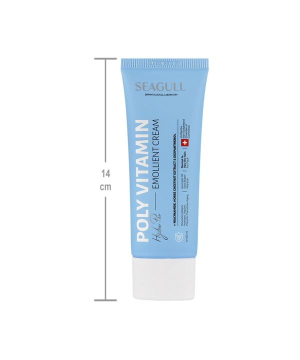 کرم نرم کننده سی گل Seagull مدل Poly Vitamin حجم 50 میلی لیتر