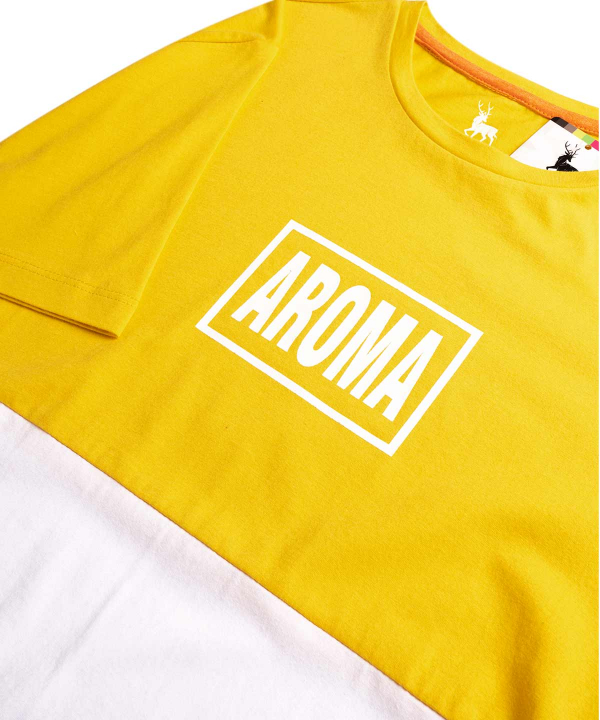 تیشرت یقه گرد مردانه آروما Aroma کد 10101014