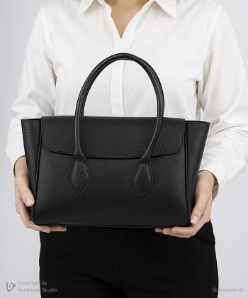 کیف دوشی زنانه چرم طبیعی ژاوا مدل روژا