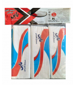 دستمال کاغذی 900 برگ ناین Nine بسته 3 عددی