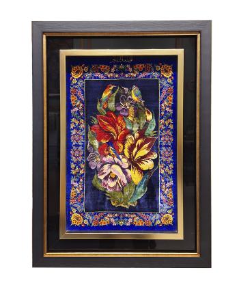 تابلو فرش دستباف راه ابریشم Rahe abrisham کد 1100