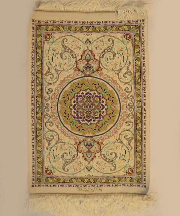 فرش دستباف راه ابريشم Rahe abrisham كد 1096