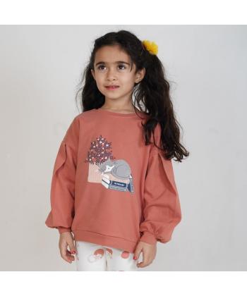 ست بلوز و لگ دخترانه پيانو كد 10076