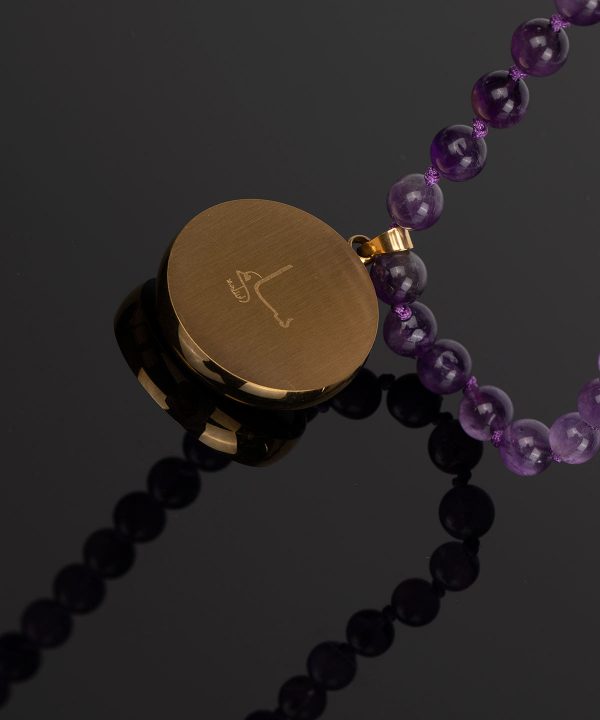 گردنبند سام نورزاده Noorzadeh Gold Art طرح ماه بهمن کد 891