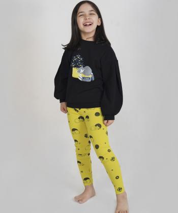 ست بلوز و لگ دخترانه پيانو كد 10076