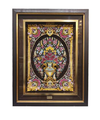 تابلو فرش دستباف راه ابريشم Rahe abrisham كد 1145