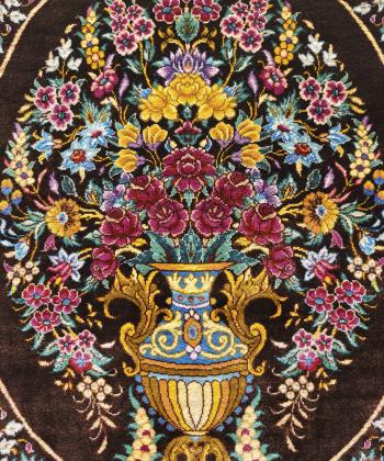 تابلو فرش دستباف راه ابريشم Rahe abrisham كد 1145