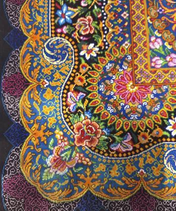 فرش دستباف راه ابريشم Rahe abrisham كد 1153