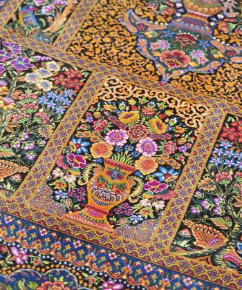 فرش دستباف راه ابريشم Rahe abrisham كد 1154