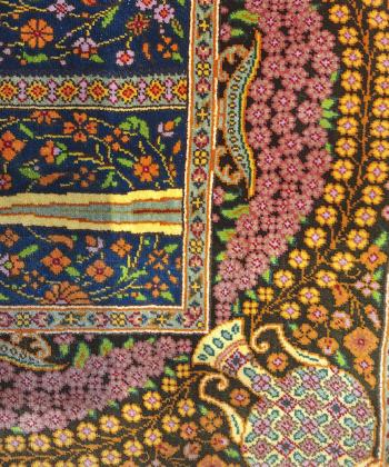 فرش دستباف راه ابريشم Rahe abrisham كد 1155