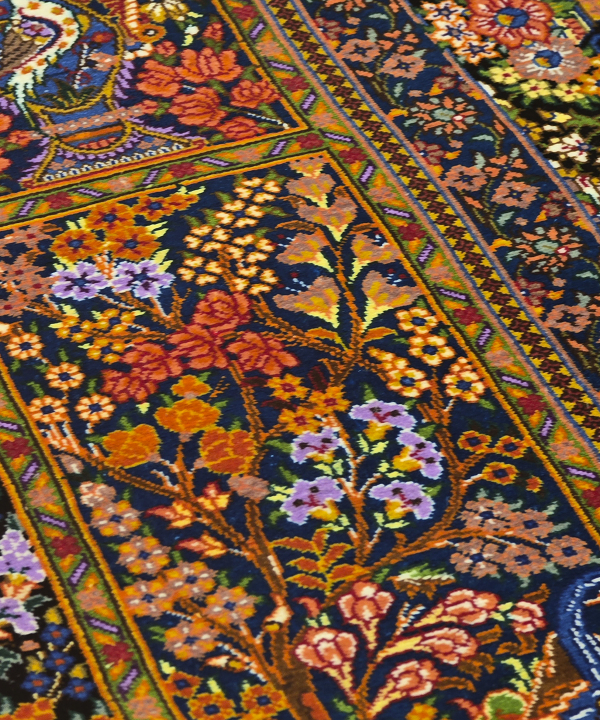 فرش دستباف راه ابریشم Rahe abrisham کد 1158