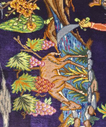 فرش دستباف راه ابريشم Rahe abrisham كد 1160